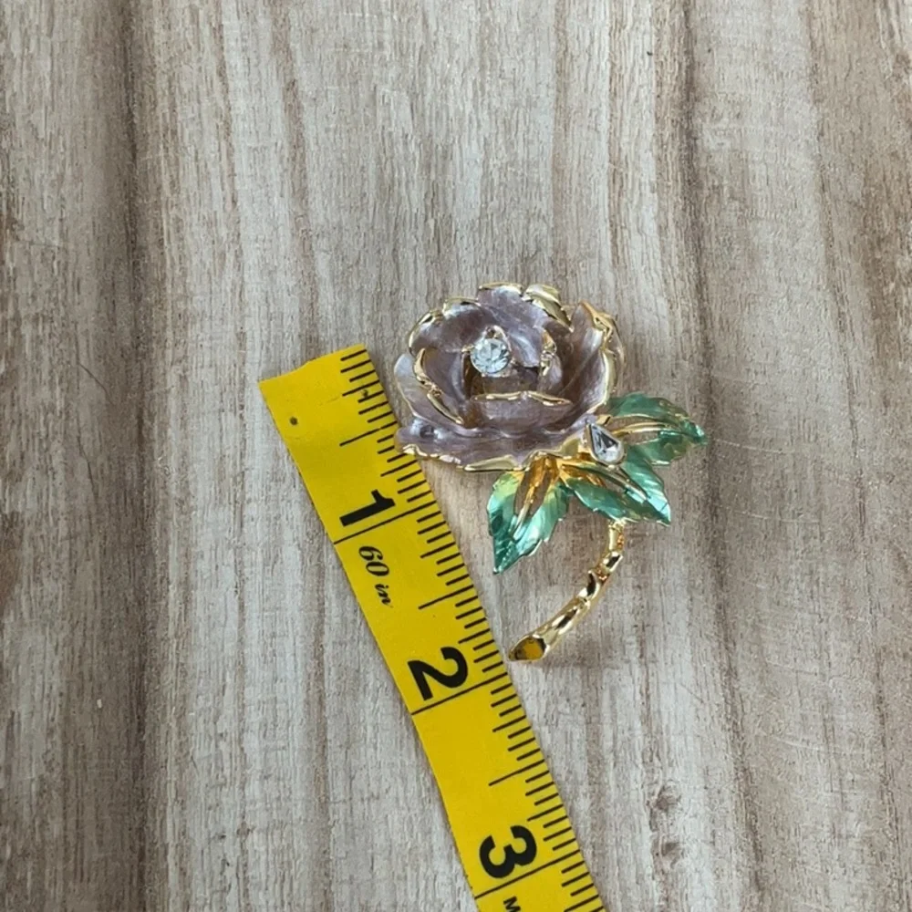 Princess Diana English Rose Pin/Brooch - Picture 9 of 12